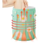 WJnflQN Foot Bath, Calf Immersion Anti-Rocking - Foot Spa - Foldable Soaking Basin - for Camping Spa Centre Hotel Dorm Bathroom Bedtime Women Men Elderly