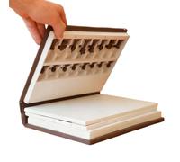 WJnflQN Games That Look like Books,Toys 3D Printed Folding Interactive - Portable Compact Game Set | for Boys Girls Adults Home Holiday Birthday Christmas Friends