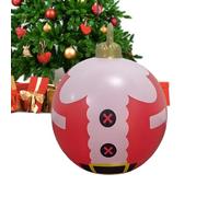 WJnflQN Giant Christmas Balloons Inflatable - 60 cm Large Outdoor Christmas Pendant | Hanging Christmas Decoration | For Eaves Railing Branches Lawn Living Room Bedroom