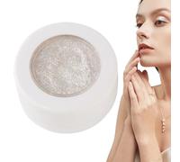 WJnflQN Glitter Eye Shadow - Pearl Eyeshadow,White Pressed 2.5g Highlighter Shimmer Palette Powder for Cheek Skin Makeup Face Girl Women Date Party