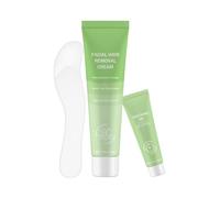 WJnflQN Hair Removal Cream,2-in-1 Soothing Skin Care Products - Sensitive Skin Hair Removal Kit,for Underarms Arm Bikini Private Area Wedding Summer Travel Beach Gym Brides Women Men