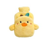 WJnflQN Hot Water Bottle | 1L Winter Protection Animal Design - Hot Water Bottle Cover | Shoulder and Muscle Recovery for Women Travel Sports Injuries