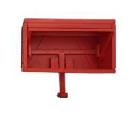 WJnflQN Key Hanger Wall Mount,Wooden Key Hooks for Wall Decorative - Decorative Coat Hanger, Car Garage Shape Organizer Hook with Opening Door for Hallway