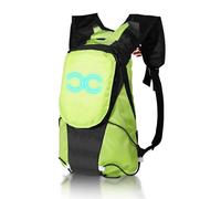 WJnflQN LED Backpack,LED Backpack,Backpack,Backpack,Backpack,Backpack,Ergonomic LED Backpack for Cycling,City, Hiking, Camping, Travel and Adults, Green, Se référer au descriptif, Refer to description