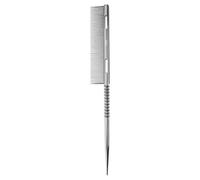 WJnflQN Metal Tooth Comb for Precise Parting | Lightweight Ergonomic Salon Hair Detangling Tool for Mom and Girlfriend