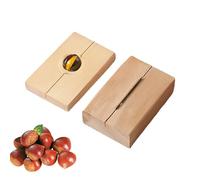 WJnflQN Nutcracker Tool, Portable Wooden Clip, Walnut Opener - For Cracking, Peeling and Removing Nuts for Preparing Snacks for Home, Kitchen and Restaurant