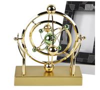 WJnflQN Perpetual Motion Machine - Swing Energy Ball Physics Toy - Educational Science Desktop Ornament, Newton Swing Ball Gadget for Kids Adults