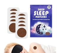 WJnflQN Sleeping Plaster for Adults - Aid for Sleep Support - Sleep Optimisation Plaster | For Travellers, Professionals, Light Sleepers On The Go In The Hotel On Business Trips And At Home For