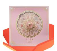 WJnflQN Small Mirror for Purse | Flower Pattern Makeup Accessories | Hand Mirror Portable - for Women Mothers Travelers Busy Professionals Brides Restaurant Travel Evening Events Outdoor Activities