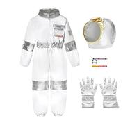 WJnflQN Space Suit Kids - Festive Cosplay Props,Halloween Role Play Outfits - for Stage Performance Themed Events Christmas Film Making Masquerade School Plays Carnival Theater Performers