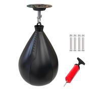 WJnflQN Speed Punching Ball, Speed Bags for Boxing - Pear Shaped Speed Reflex Ball | Portable Spin Ball for the Gym, Reusable Boxing Ball for Men and Women