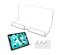 WJnflQN Tablet Wall Mount, Acrylic Mobile Phone Stand, Smartphone Holder for Home Office Restaurant Gym Kitchen Retail Shop Hotel Hospital Workshop Living Room Bedroom