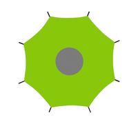 WJnflQN Trampoline Cover | Trampoline Outdoor Tent | Protective Oxford Cloth Tarp Rainproof Waterproof Sunshade for Picnics Jumping Community Activities Waterparks Birthday