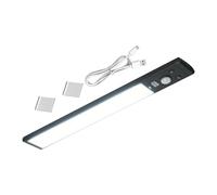 WJnflQN Under Cabinet Light | Motion Sensor Rechargeable Cabinet Lights,Multicolor Ultra-Bright Led Lighting Bar Kitchen Display for Storeroom Basement Stairs
