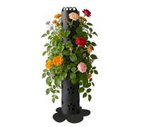 WJnflQN Vertical Garden Tower | 80 cm Hollow Tower on Stand - Up to 30 cm | for Garden, Terrace, Workplace, Balcony, Outdoor, Lawn Yard
