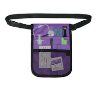 WJnflQN Waist Bag for Nurse, Large Capacity Waist Organizer Tool Bag, Professional Durable Nurse Apron Pocket Nursing Organizer Pouch for Travel