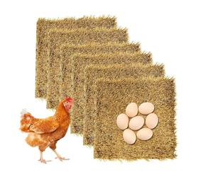 WJnflQN Washable Nesting Pads For Chicken Coop, Chicken Coop Reusable Nesting Pads - Artificial Poultry Accessories For Farm Outdoor Indoor Homestead Garden Pasture Kitchen Winter Yard
