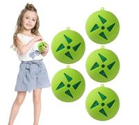 WJnflQN Water Balls, Fun Spritz Balls, Set of 5, Reusable Outdoor Play Balls for Summer Parties, Garden Activities and Children's Birthdays