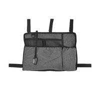 WJnflQN Wheelchair Accessories Bags, Wheelchair Storage Bag | Side Pocket Organizer Wheelchair Pouch | Side Chair Storage Bag, Grey, Se référer au descriptif, Refer to Description