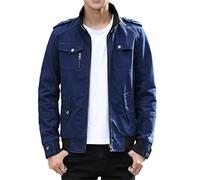 Wjnvfioo Casual Jackets Men's Windproof Military Bomber Cargo Jackets Spring Autumn Clothing Mens Jackets