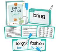 WJPC High Frequency Sight Words Flash Cards 2nd, 3rd Grade (Third-Grade) for 7,8.9 Years Age Kids Boys, Girls, Homeschool Learn to Read, Write.