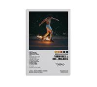 WJSXEQF Benson Boone Fireworks RollerbladesPop Songs Album Rapper Classic Album Canvas Print Signature Decor Bedroom Home Office Decor Teen Decor12x18inch(30x45cm) Unframe-style-30