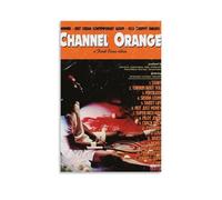 WJSXEQF Frank Oceans Channel Orange AlbumPop Songs Album Rapper Classic Album Canvas Print Signature Decor Bedroom Home Office Decor Teen Decor08x12inch(20x30cm) Unframe-style-10