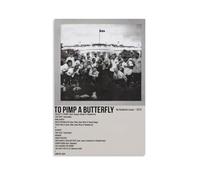 WJSXEQF To Pimp A Butterfly Kendrick LamarPop Songs Album Rapper Classic Album Canvas Print Signature Decor Bedroom Home Office Decor Teen Decor16x24inch(40x60cm) Unframe-style-7