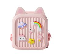 WJUHYGTF Backpack Cartoon Backpacks, Eva Baby Pet Bag Book Bag Party Favor Kids Birthday Shoulder Bag for Toddlers Satchel Student Bag,Pink