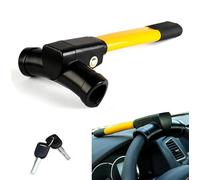 WJUSYH Steering Wheel Lock for VW Transporter T5 & T6/6.1, Heavy Duty Anti-Theft Car Lock Device, Anti-Theft T-Bar Immobiliser, High Visibility