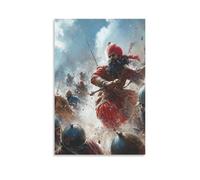 WJWART Sikh Warriors Canvas Poster Bedroom Decor Landscape Office Room Decor Gift 16x24inch(40x60cm)