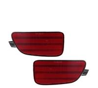 Wjwftcmk 2Pcs For Kia For Soul 2012-2013 Rear Bumper Brake Light Turn Signal Reflector Tail Daytime Running Cover Rear Lights