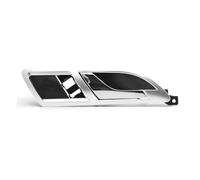 Wjwftcmk for Skoda for Superb 2001-2008 Car Inner Door Handle Inside Internal Wrench Open The Left Handle(Silver Rear Right)