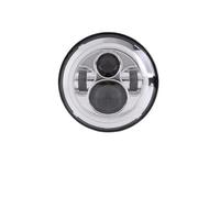 Wjwftcmk Front Headlight For Nissan For Patrol Y60 For Safari For BENZ-G55 | DRL Headlight 45w 4x4 7inch Round Halo Headlights 7" LED Headlamp With/no Amber Turn Signal
