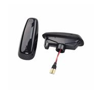 Wjwftcmk LED Dynamic Side Marker Turn Signal Light Sequential Blinker Lamps For Kia For Rio 3 For Ceed ED For Carens 2006 2007 2008 2009 2010 2011-2016 LED Wing Mirror Indicator(Dynamic Smoked)