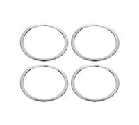 Wjwftcmk Universal Car Interior Accessories 4Pieces Car Door Sound Stereo Audio Cover Trim Ring Tweeter Speaker Cap For Nissan For X-Trail For Rogue For T32 2013-2017(Glossy)