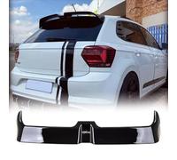 WJWMAOXJ Car Rear Roof Spoiler Boot Wing for VW Polo MK6 GTI MK VI 2018-2021,Rear Trunk Spoiler Car Modification Accessories