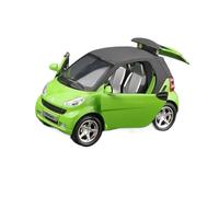 WJXNNON 1:32 For Mercedes Benz Smart Mini GT Alloy Metal Diecast Car Model Sound And Light Gift(Green)
