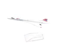 WJXNNON 1:400 Die-Cast Alloy Simulation For Concorde Aircraft Model Ornament Collection Gift 16cm