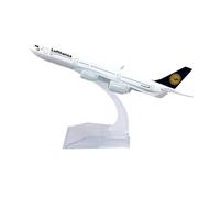 WJXNNON 1/400 Scale Planes Model 16cm For Lufthansa A380 Aircraft Diecast Metal Airplane Model Home Decoration Ornaments