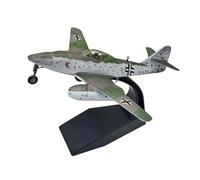 WJXNNON 1/72 Scale For Messerschmitt Me-262 Fighter Diecast Metal Plane Aircraft Airplane Model Children Gift Toy Ornament
