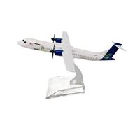 WJXNNON 16CM 1:400 For Malaysia Firefly Propeller Airline ATR-60 Display Toys Model With Stand Display Fans(MAS)