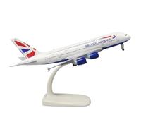 WJXNNON 20cm A380 For Britain Airlines Table Decorations 1:400 Metal Airplane Plane Model Alloy Kit Aviation Collectible