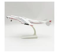 WJXNNON 20cm Model Airplane For Soviet Union Air Antonov An-225 Mriya Metal Alloy Replica Die-Cast Aircraft Model Home Decor 1:400 Scale