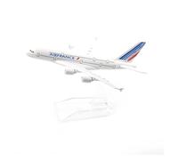 WJXNNON For Air France Concorde Aircraft Model Diecast Metal Plane Airplanes 1:400 Toy Gift 16cm(France A380)