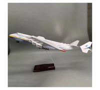 WJXNNON For Antonov An-225 Mriya Transport Aircraft Toy Airplane Resin Plastic Replica Model 1/200 Scale 42cm