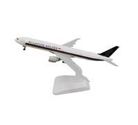 WJXNNON For Singapore Airlines B777 Aircraft Model Diecast Children Toys Plane Collections Gift 20cm