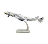 WJXNNON For Soviet Airlines An-225 Mriya WORLD BIGGEST CARGO Airplane Diecast Alloy Aircraft Mode Collectibles Gifts 20cm