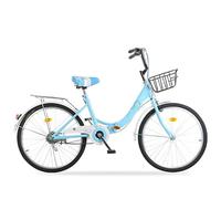 WJYCGFKJ 22Inch Folding Bike, Adult & Children City Folding Bike Ultralight Aluminium Bicycle Outdoor Folding Bicycle Teenager Bicycle Height Adjustable Seat for Men and Women