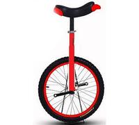 WJYCGFKJ Unicycles for Adults, 16/18Inch Wheel Unicycle Uni Cycle Balance Exercise Fun Bike Fitness Scooter Circus, Adjustable Seat, Outdoor Sports Fitness Exercise Unicycle